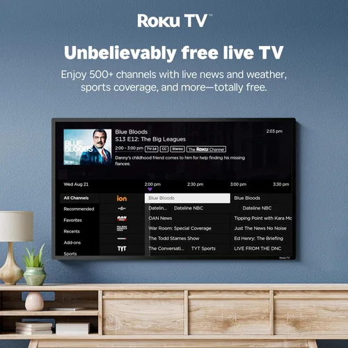 Vista 16 de Hisense Smart Roku TV de 40 pulgadas Serie A4 FHD 1080p con compatibilidad Alexa (40A4NR) - Dolby Audio, diseño de bisel delgado, Asistente de Google