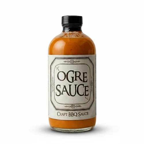 Salsa BBQ - Ogre Sauce - Salsa de barbacoa artesanal multiusos - Salsa BBQ galardonada - La mejor salsa BBQ que hayas tenido