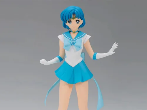 Vista 2 de Banpresto - Pretty Guardian Sailor Moon Eternal The Movie - Glitter & Glamours - Estatua de Super Sailor Mercury Versión B