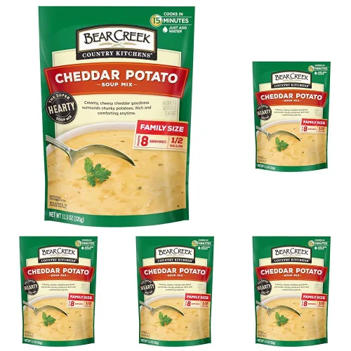 Vista 12 de Mezcla de sopa Bear Creek, Queso Cheddar y Papa, 8.4 onzas (paquete de 3)