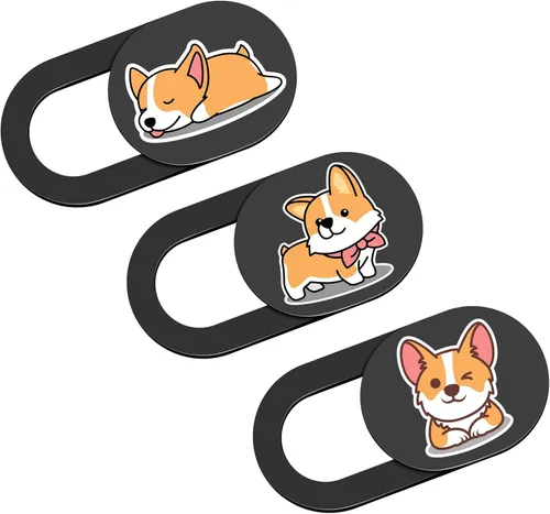 Vista 13 de Funda deslizante para cámara de laptop, 0.02 pulgadas, ultradelgada, linda con diseño de panda, para MacBook Pro, laptops, smartphone, Mac, PC