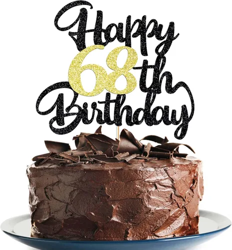 Vista 36 de Decoración para pastel de cumpleaños número 18, decoración de feliz cumpleaños para fiesta de 18 años, complemento de regalo (18)