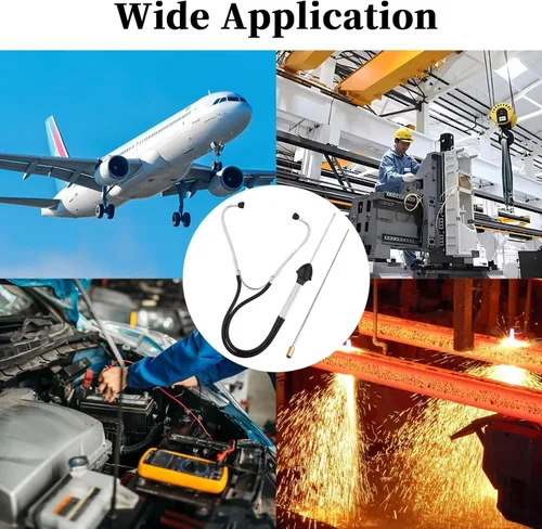 Vista 7 de BFXM Estetoscopio de Mecánico de Coche, Estetoscopio Automotriz Herramienta de Diagnóstico de Motor, Herramientas Automotrices Universales