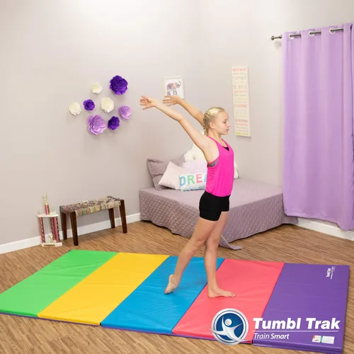 Vista 5 de Tumbl Trak Colchoneta plegable para gimnasia