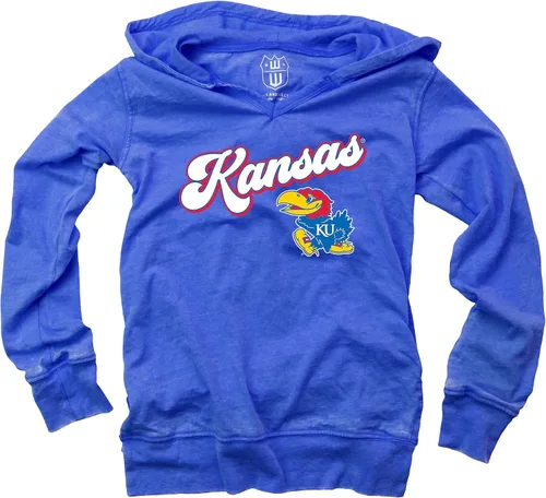 Vista 13 de Wes and Willy NCAA Camiseta con Capucha de Cuello en V para Niñas