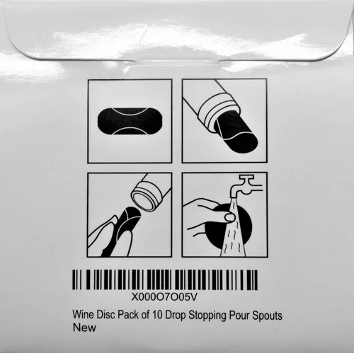 Vista 3 de The Original - Drop Stopping Flexible Pour Spout (10) Plata