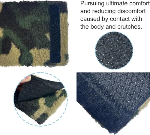 Vista 3 de SPRING SEAON Almohadilla de espuma viscoelástica para axilas y fundas de agarre para las manos, ajuste universal, transpirable, absorbe la humedad