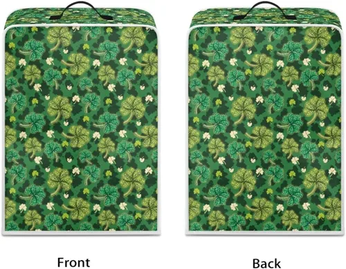 Vista 36 de Funda para cafetera, poliéster, azul, se adapta a la mayoría de máquinas de café estándar, protector resistente al polvo, huellas dactilares Playa